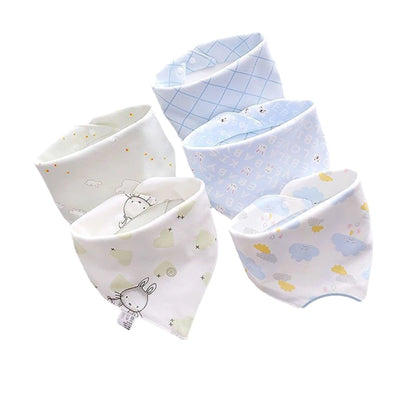 High Quality Baby Cotton Bibs Soft Solid Color Kids Bandana Bibs Newborn Baby Burp Cloths Feeding Scarf Baby Bed Accessories