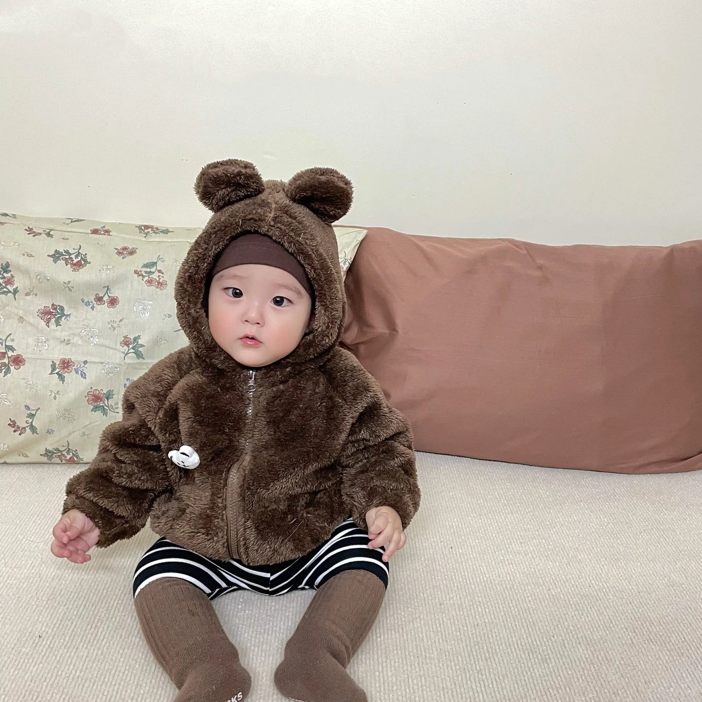 Children's Coat: Autumn and Winter Style, Foreign Children's Hooded and Thick Top, Baby Child Plus Cotton Clothing