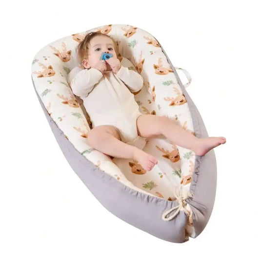 Baby Nest, Portable Baby Crib  Anti Squeezing, Travel Bed, Breathable Newborn Bed For Boys Girls Crib