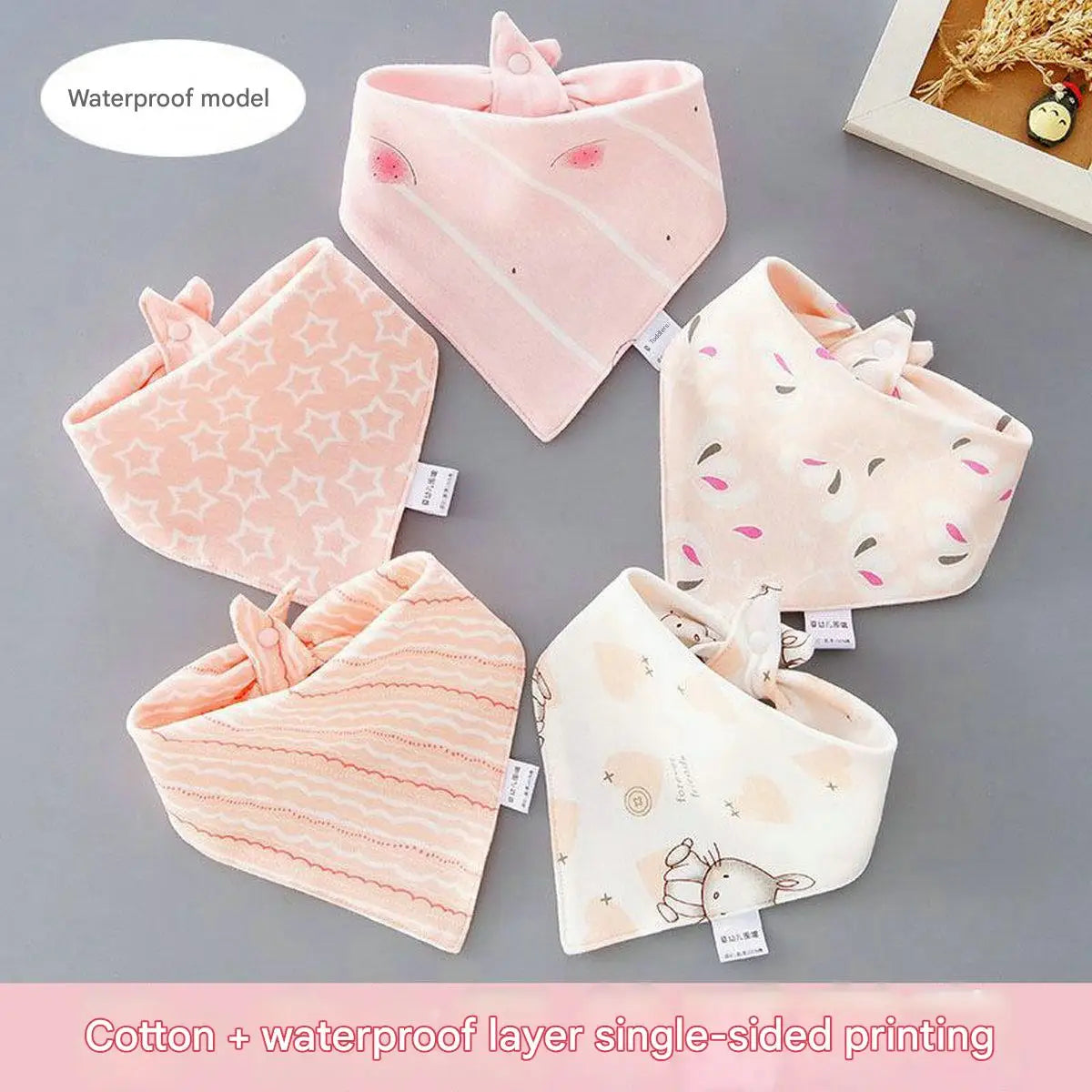 High Quality Baby Cotton Bibs Soft Solid Color Kids Bandana Bibs Newborn Baby Burp Cloths Feeding Scarf Baby Bed Accessories