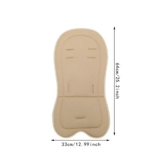 Carriage Cushion Universal Breathable Easy to Clean Portable Kids Stroller Seat Pad Baby Seat Pad Liner for Toddlers Girls Kids