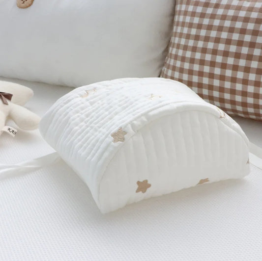 Baby Bedside Storage Bag Baby Crib Organizer Hanging Bag for Baby Essentials Multi-Purpose Newborn Bed Hanging Diaper Toy Tissue