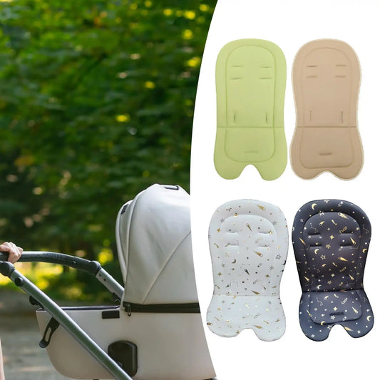 Carriage Cushion Universal Breathable Easy to Clean Portable Kids Stroller Seat Pad Baby Seat Pad Liner for Toddlers Girls Kids